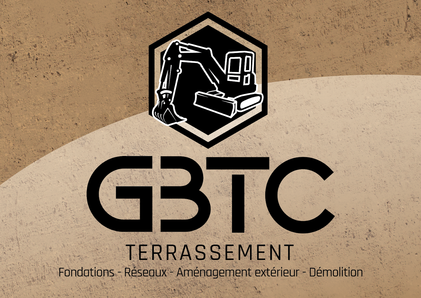 Identité visuelle GBTC Terrassement